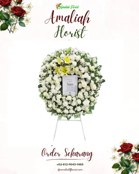 Krans Bunga Duka Brecek